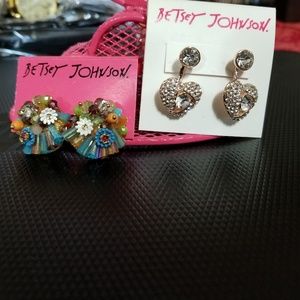 betsey Johnson earrings